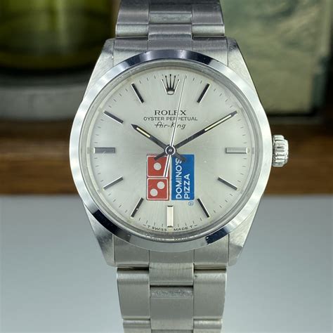 rolex air king 5500 dominos|vintage rolex air king 5500.